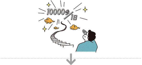 達成できそうな目標を決めましょう!